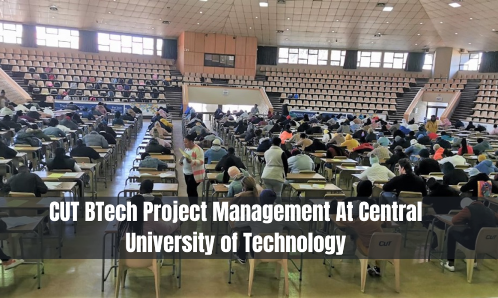 CUT BTech Project Management At Central University of Technology