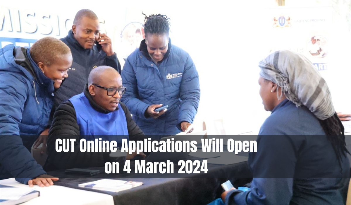 CUT Online Applications Will Open on 4 March 2024