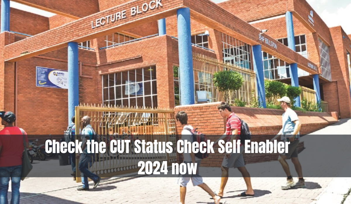 Check the CUT Status Check Self Enabler 2024 now