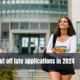 Cut off late applications in 2024