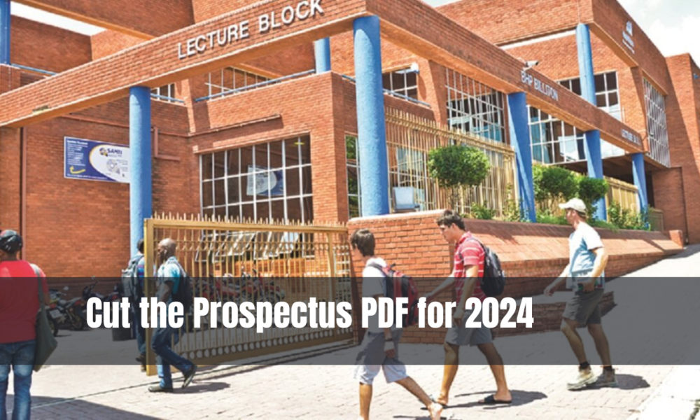 Cut the Prospectus PDF for 2024