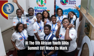 At The 5th African Youth SDGs Summit CUT Made Its Mark