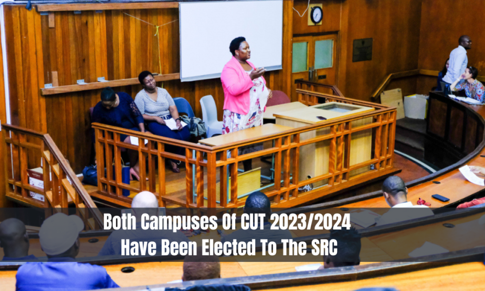 Both Campuses Of CUT 2023/2024 Have Been Elected To The SRC