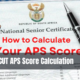 CUT APS Score Calculation