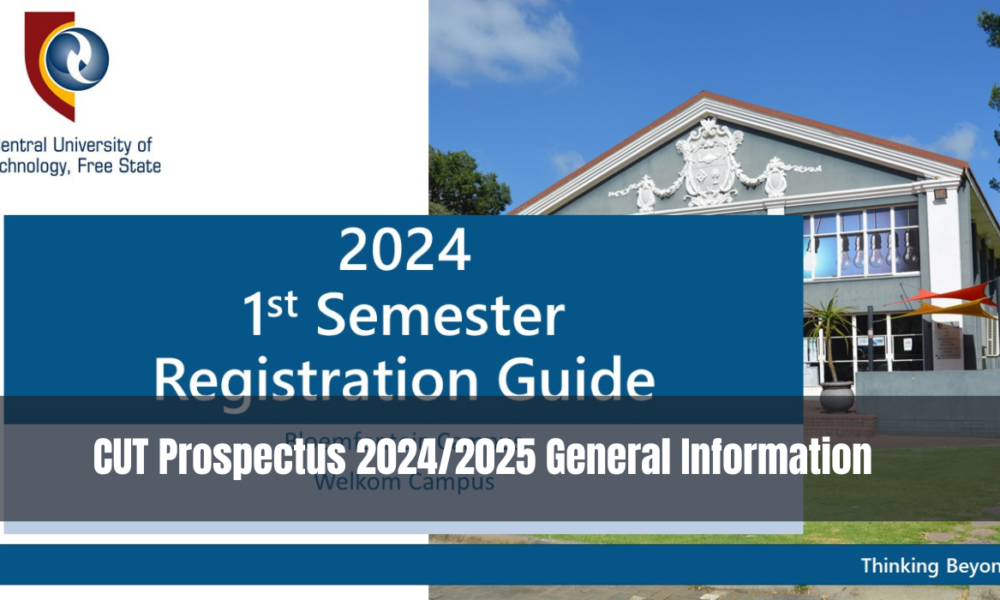 CUT Prospectus 2024/2025 General Information