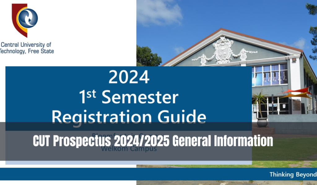 CUT Prospectus 2024/2025 General Information