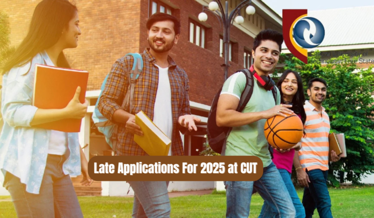 Late Applications For 2025 at CUT