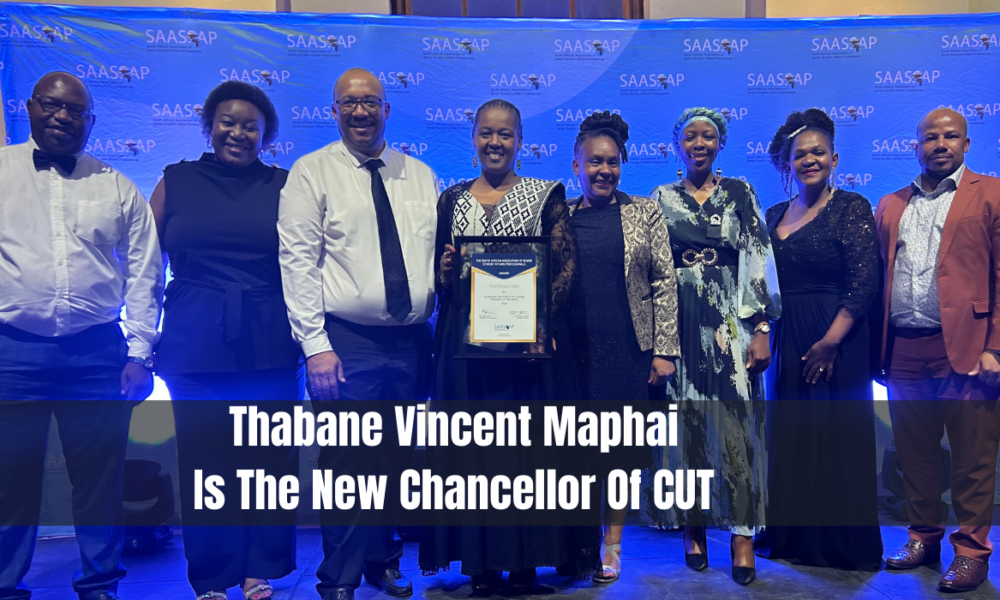 Thabane Vincent Maphai Is The New Chancellor Of CUT