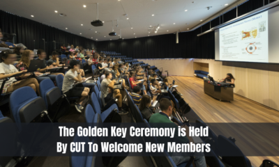 The Golden Key Ceremony is Held By CUT To Welcome New Members