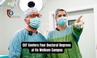 CUT Confers Four Doctoral Degrees at Its Welkom Campus