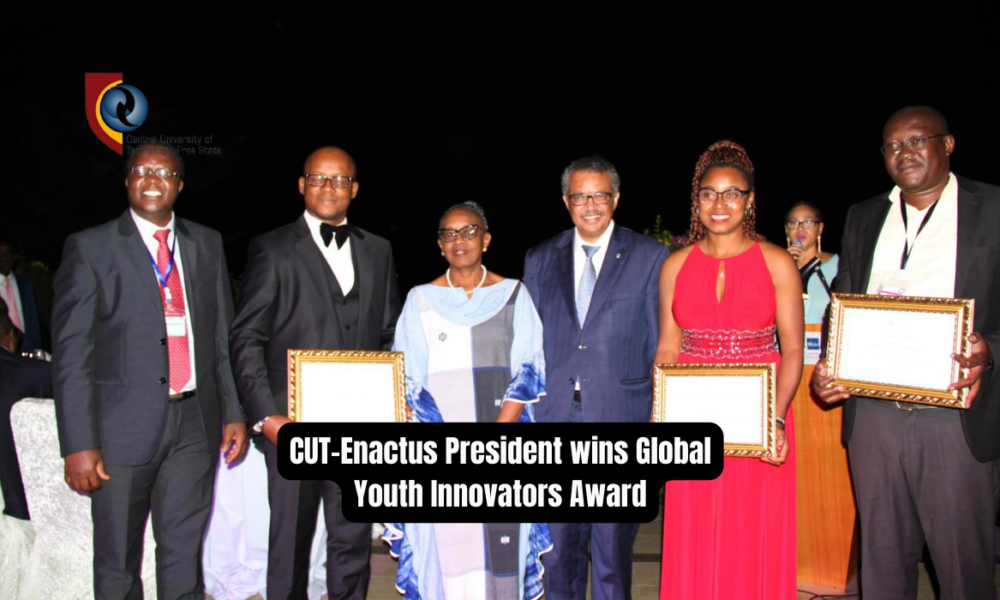 CUT-Enactus President wins Global Youth Innovators Award