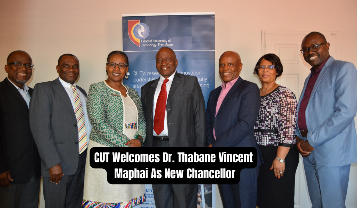 CUT Welcomes Dr. Thabane Vincent Maphai As New Chancellor