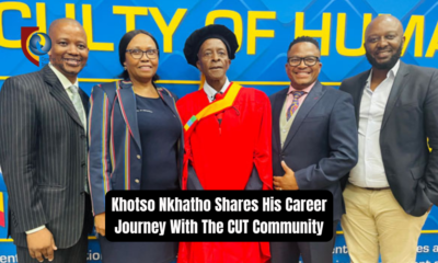 Khotso Nkhatho Shares His Career Journey With The CUT Community