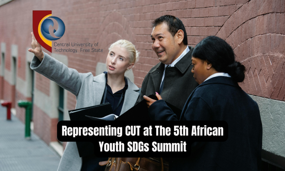 Representing CUT at The 5th African Youth SDGs Summit