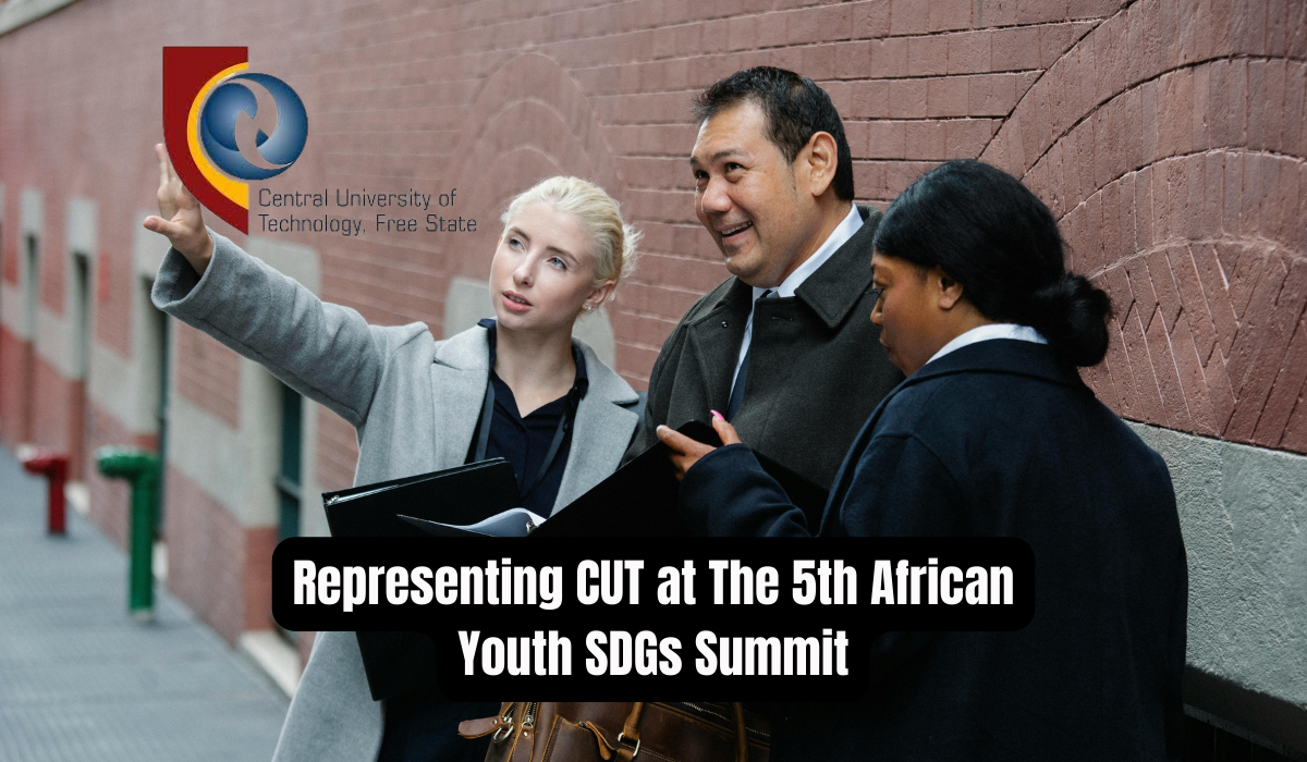 Representing CUT at The 5th African Youth SDGs Summit