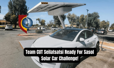 Team CUT Seilatsatsi Ready For Sasol Solar Car Challenge!