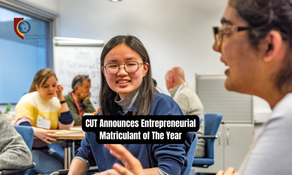 CUT Announces Entrepreneurial Matriculant of The Year