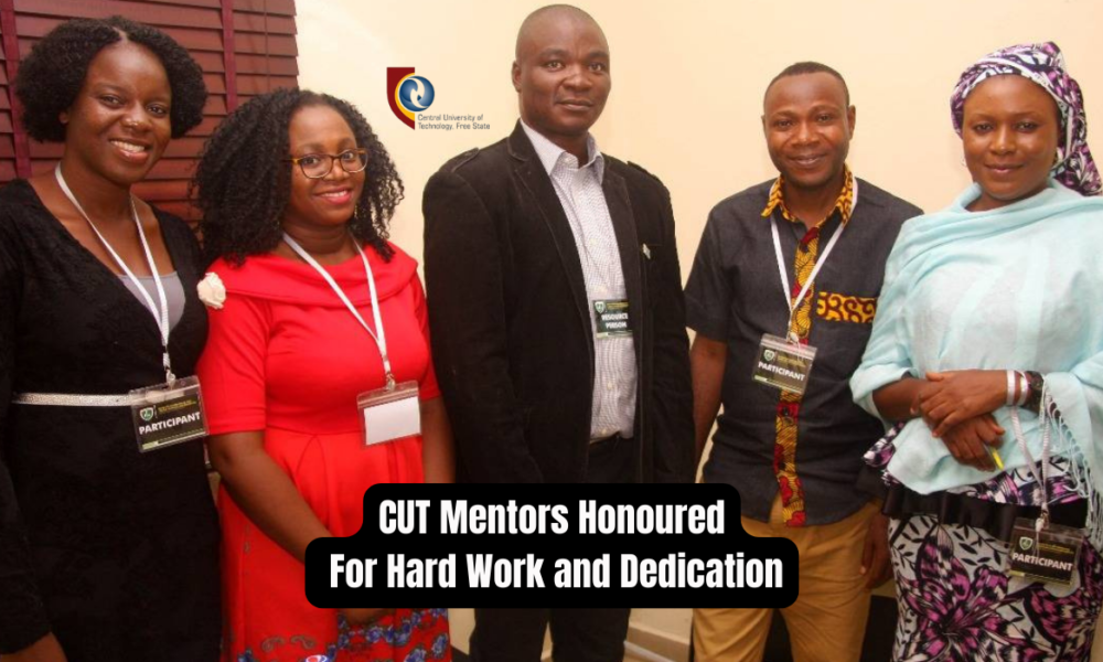 CUT Mentors Honoured For Hard Work and Dedication