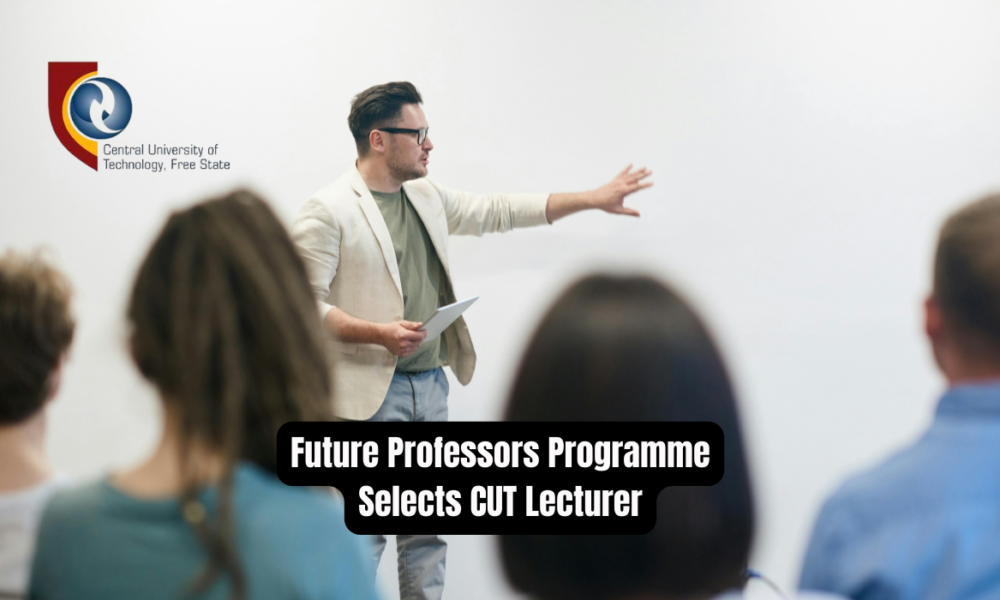 Future Professors Programme Selects CUT Lecturer