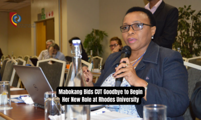 Mabokang Bids CUT Goodbye to Begin Her New Role at Rhodes University