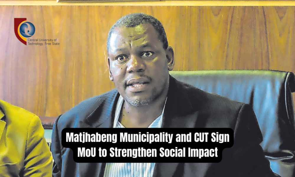 Matjhabeng Municipality and CUT Sign MoU to Strengthen Social Impact