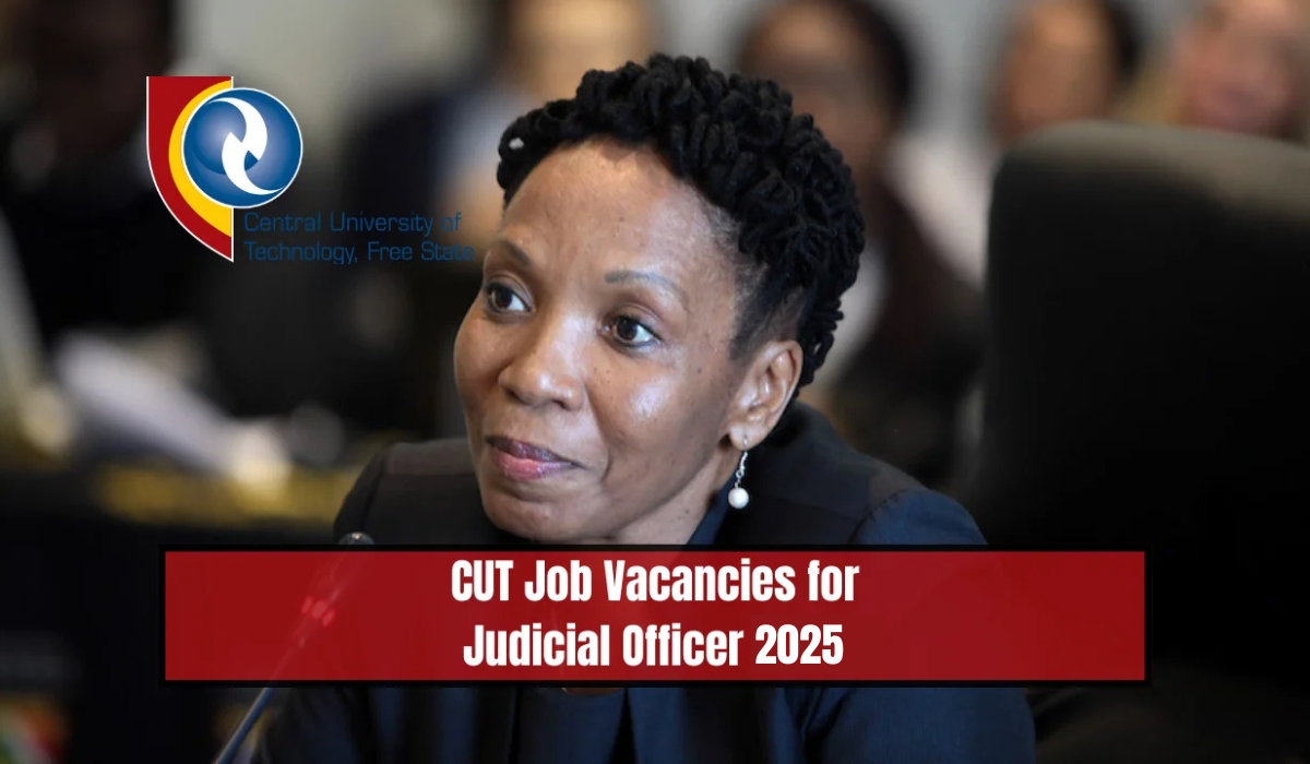 CUT Job Vacancies for Judicial Officer 2025