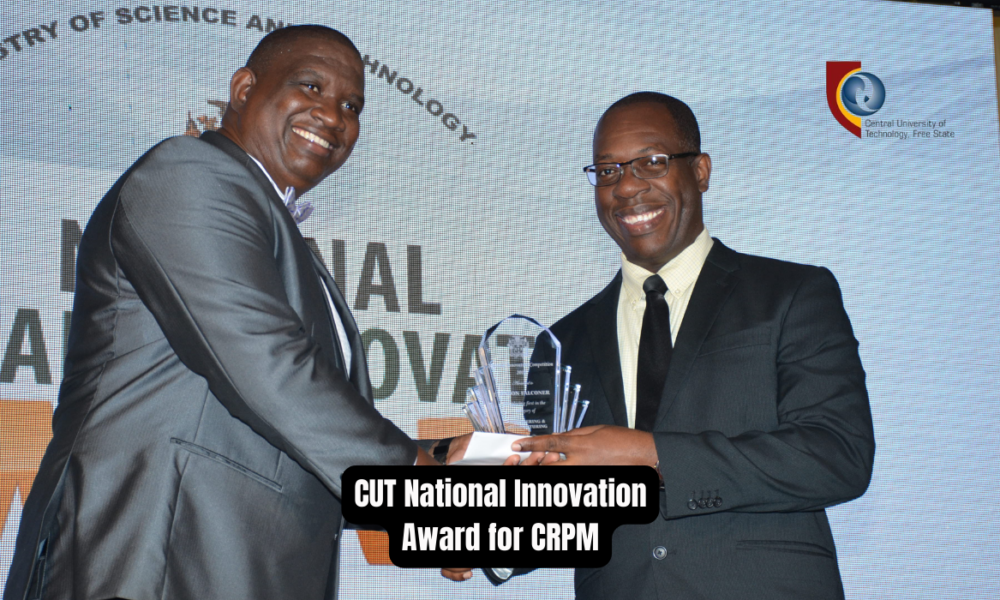 CUT National Innovation Award for CRPM