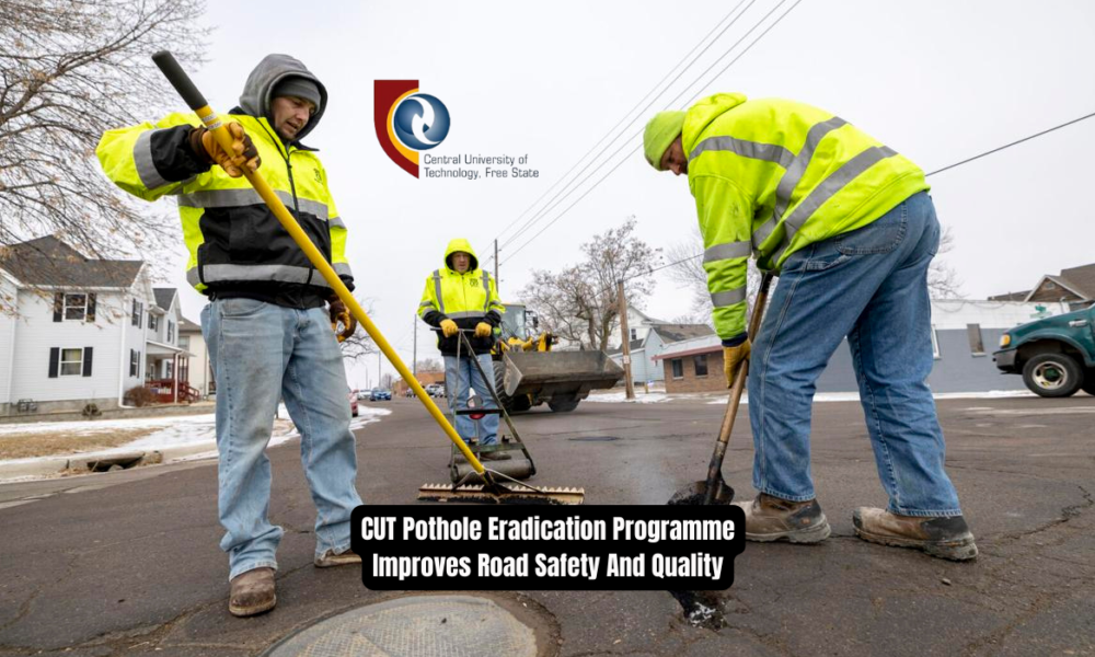 CUT Pothole Eradication Programme Improves Road Safety And Quality