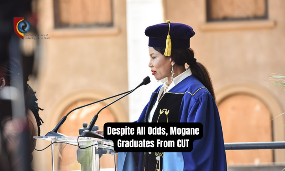 Despite All Odds, Mogane Graduates From CUT