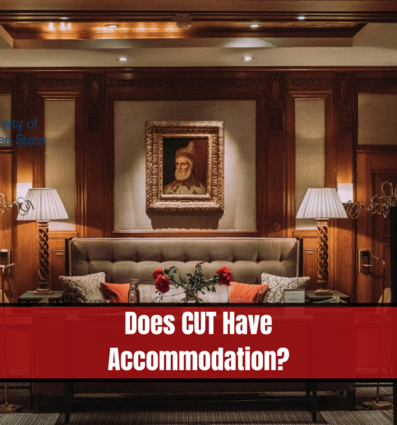 Does CUT Have Accommodation?